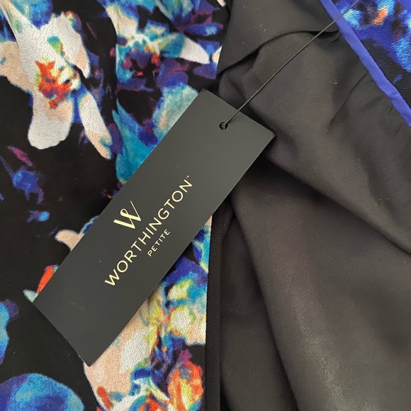 NWT-Worthington Women Multicolored Formal SizePS#NWT-2- - Picture 4 of 6